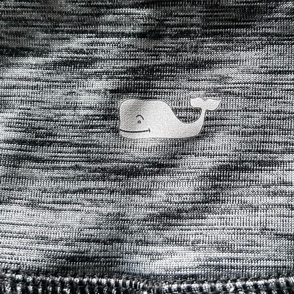 Vineyard Vines 🐳 Medium Performance Leggings-Tights-Fitted-Black&White Stripe - Picture 12 of 12